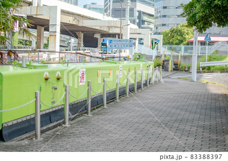 新橋日の出ふ頭線の横引き式陸こう/東京都 新橋日の出ふ頭線の横引き式陸こう/東京都 83388397
