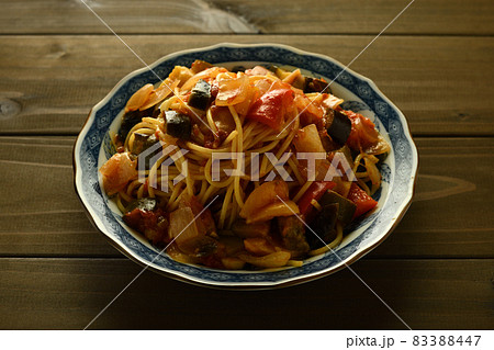ラタトゥイユのパスタ 83388447