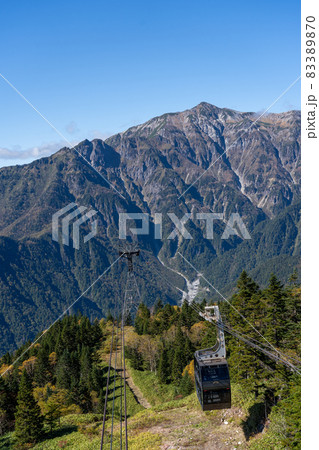 新穂高ロープウェイと周辺の施設と風景 新穂高ロープウェイと周辺の施設と風景 83389870
