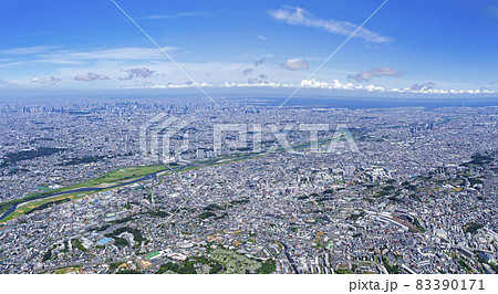 津田山駅周辺より二子玉川と都心を望む・2021撮影 津田山駅周辺より二子玉川と都心を望む・2021撮影 83390171