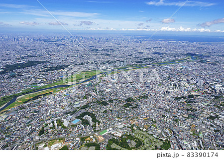 津田山駅周辺より二子玉川と都心を望む・2021撮影 津田山駅周辺より二子玉川と都心を望む・2021撮影 83390174