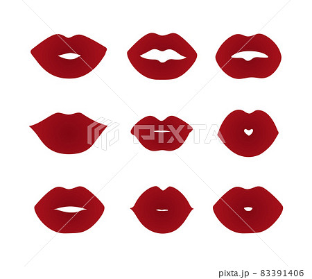 Various Lips Stock Illustration