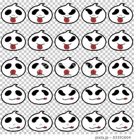 一組手繪風格的插圖,結合了可用於萬聖節 3 的簡單鬼魂的各種面部表情 一組手繪風格的插圖,結合了可用於萬聖節 3 的簡單鬼魂的各種面部表情 83391604