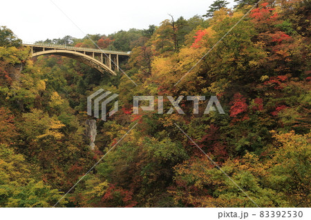 鳴子峡紅葉1 83392530