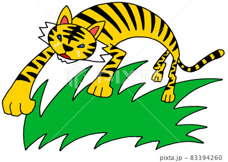 寅年年賀状用デザイン 寅年年賀状用デザイン 83394260