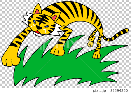 寅年年賀状用デザイン 寅年年賀状用デザイン 83394260