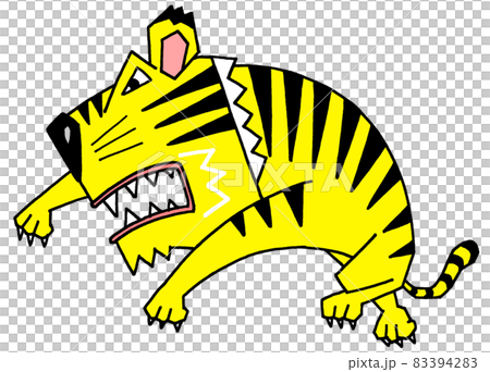 寅年年賀状用デザイン 83394283