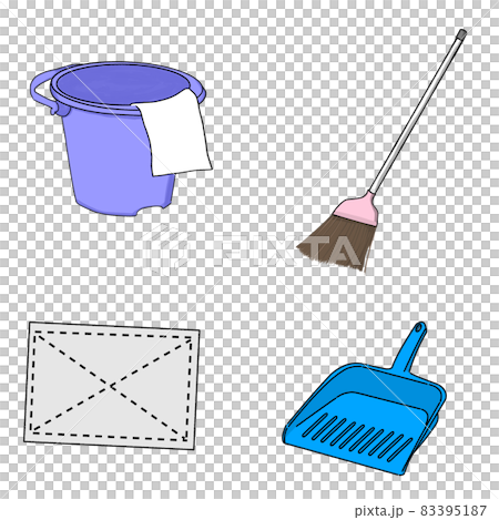 Cleaning tool 4-piece set icon Cleaning tool 4-piece set icon 83395187