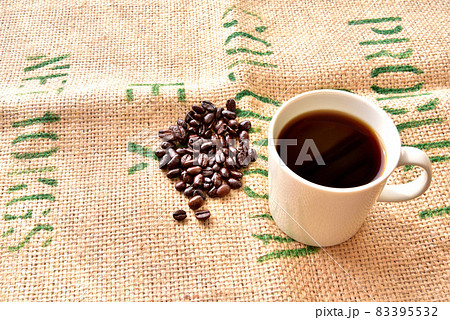 コーヒー 珈琲 コーヒー豆 朝のコーヒー 珈琲イメージ コーヒー素材 コーヒー 珈琲 コーヒー豆 朝のコーヒー 珈琲イメージ コーヒー素材 83395532