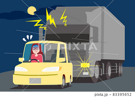 夜間のあおり運転_危険運転2 83395652