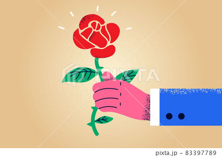 Celebrating Valentines day and dating concept. 83397789