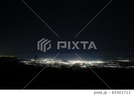 つばくろ谷 からの夜景（福島市） 83401713