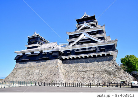 熊本城　復活した天守閣 83403913