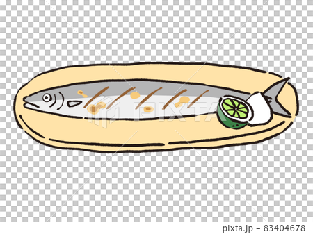 蘿蔔絲烤秋刀魚 蘿蔔絲烤秋刀魚 83404678