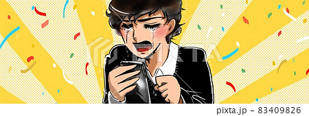 70年代少女漫画スマホでデートのお誘いok返信に泣いて喜ぶ男子生徒 70年代少女漫画スマホでデートのお誘いok返信に泣いて喜ぶ男子生徒 83409826