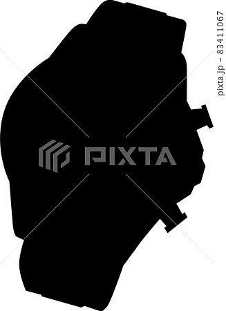 腕時計シルエット 腕時計シルエット 83411067
