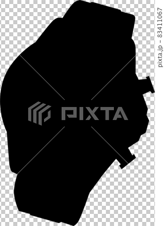 腕時計シルエット 腕時計シルエット 83411067