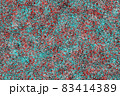 Abstract camouflage background texture pattern colours 83414389