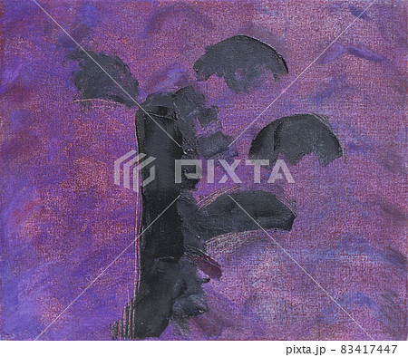 模様 油彩の抽象画 模様 油彩の抽象画 83417447