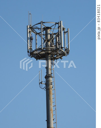 5Gイメージ(電波塔:基地局) 5Gイメージ(電波塔:基地局) 83418021
