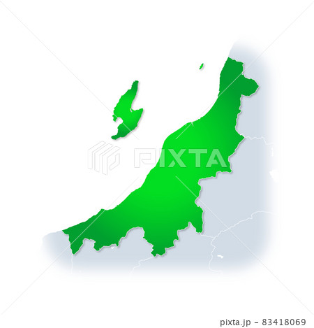 新潟県地図 新潟県地図 83418069