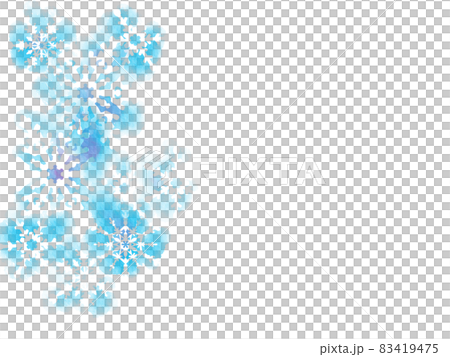 Watercolor snowflake wallpaper 83419475