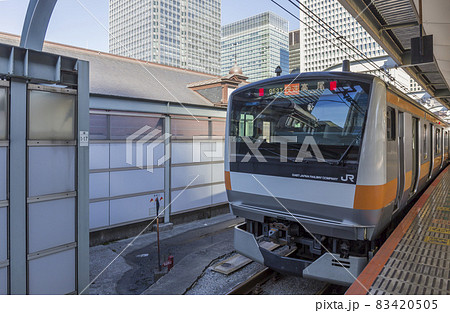 中央線 東京駅 東京駅ホーム ホーム 中央快速線 ,E233系 , 電車, 列車 , JR東日本 中央線 東京駅 東京駅ホーム ホーム 中央快速線 ,E233系 , 電車, 列車 , JR東日本 83420505