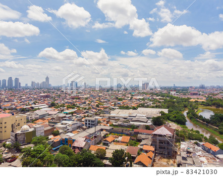 Panorama of the city of Jakarta - the capital of Indonesia. 83421030