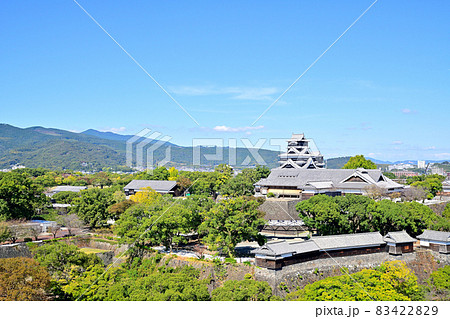 熊本城 復活した天守閣 熊本城 復活した天守閣 83422829