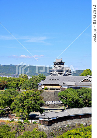 熊本城 復活した天守閣 熊本城 復活した天守閣 83422832