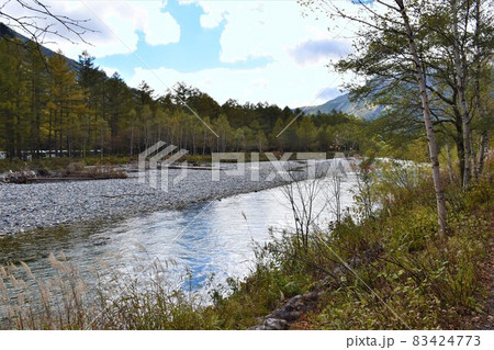 上高地　梓川 83424773