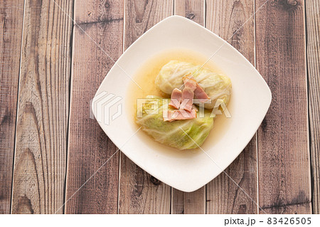 手作りロールキャベツ 83426505