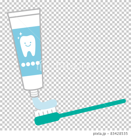 Apply toothpaste to the toothbrush Apply toothpaste to the toothbrush 83428535