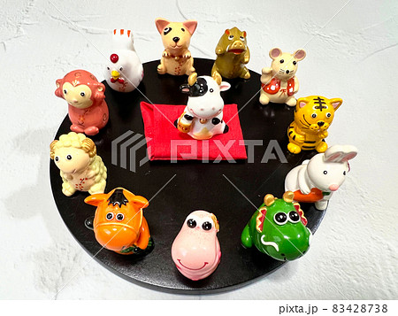 十二支勢揃い（丑年） 83428738