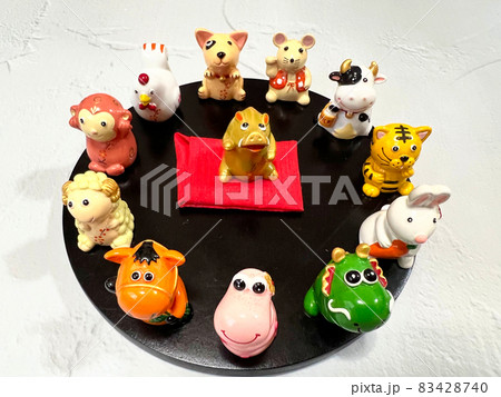 十二支勢揃い（亥年） 83428740