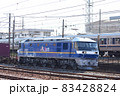 下り貨物列車を牽引して山陽本線・明石～西明石間を走行するJR貨物EF210形(300番台)電気機関車 83428824