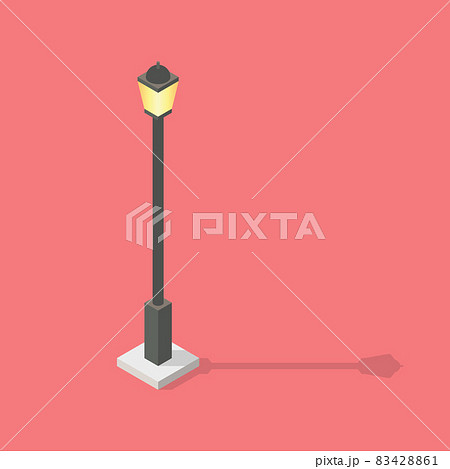 Street lighting isometric view Street lighting isometric view 83428861
