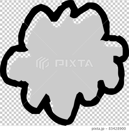 子供が描いた雨雲 積乱雲 黒雲 落書き 子供が描いた雨雲 積乱雲 黒雲 落書き 83428900