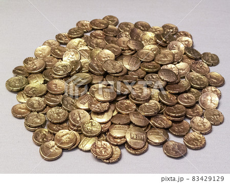 Iron Age gold stater coins Iron Age gold stater coins 83429129