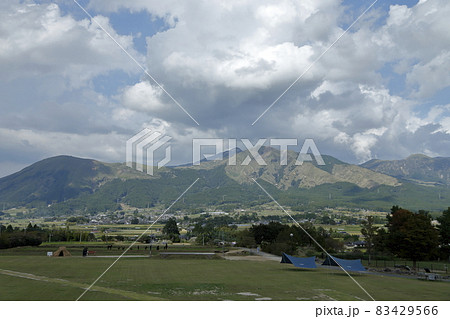 熊本県　南阿蘇村　阿蘇山、 83429566