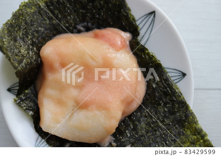 めんたいバター餅の海苔巻き 83429599