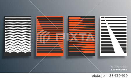 Minimal line design for flyer, poster, brochure cover, background, wallpaper, typography or other printing products. Vector illustration Minimal line design for flyer, poster, brochure cover, background, wallpaper, typography or other printing products. Vector illustration 83430490
