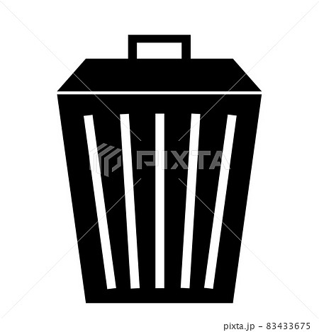 ゴミ箱、削除のアイコン 83433675