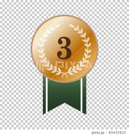 Bronze Gradient 3rd place medal Bronze Gradient 3rd place medal 83435925