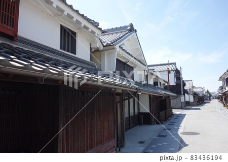 丹波篠山市 河原町 河原町妻入商家群 風景 春 丹波篠山市 河原町 河原町妻入商家群 風景 春 83436194