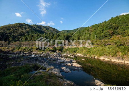 川代公園のつり橋 83436930
