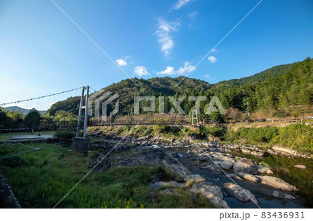 川代公園のつり橋 83436931