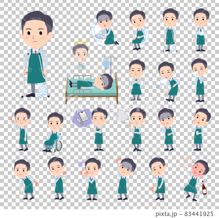 傷病超市店員男套裝 83441925