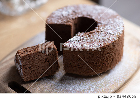 手作りのチョレーとシフォンケーキ 83443058