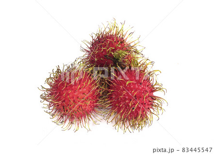 Rambutan isolated on white background Rambutan isolated on white background 83445547